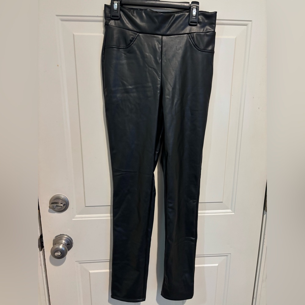 NWOT faux leather pants from iris size S